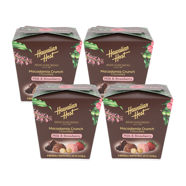 【オンライン限定】ハワイアンホースト アソートクランチ ボックス(16粒)4箱セット